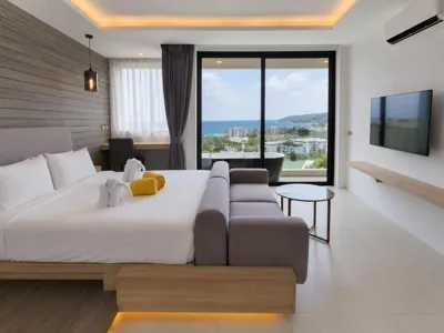 Appartement d’une chambre avec vue sur la baie — Karon Utopia